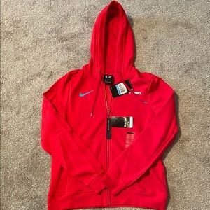 Nike Sacramento Kings Sactown Red Zip-Up Hoodie